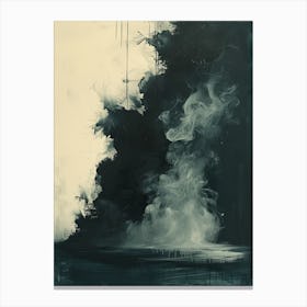 Smoke Canvas Print