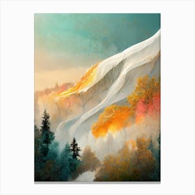 Autumn forest Canvas Print