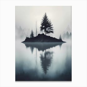 Foggy Mist Canvas Print