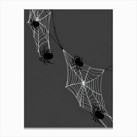 Spider Webs 8 Canvas Print