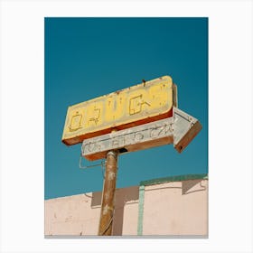 Route 66 II on Film Canvas Print