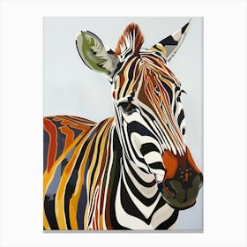 Zebra 22 Canvas Print