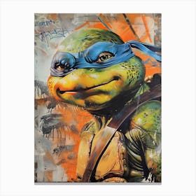 Leonardo S From Teenage Mutant Ninja Turtles Canvas Print