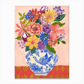 Abundant Flowers Canvas Print