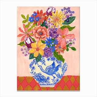 Abundant Flowers Canvas Print