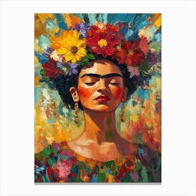 Frida Kahlo 3 Canvas Print