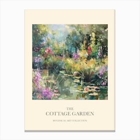 Cottage Garden Poster Garden Melodies 2 Canvas Print