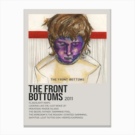 The Front Bottoms 2011 The Front Bottoms Canvas Poster 2 Canvas Print