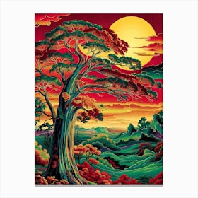 Asian Landscape Painting 5 Canvas Print