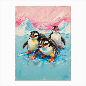 Penguins 3 Canvas Print