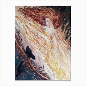 The Witch Canvas Print