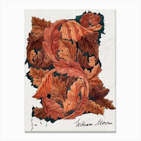William Morris, Acanthus Canvas Print