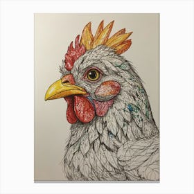 Rooster 7 Canvas Print