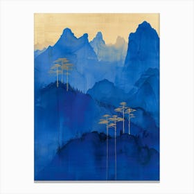 'Blue Mountains' 3 Canvas Print