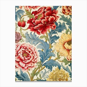 Floral Wallpaper 77 Canvas Print