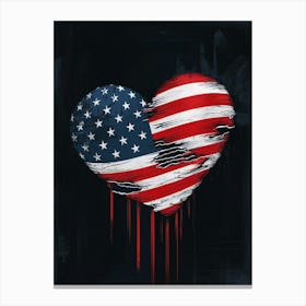 Heart Of America Canvas Print