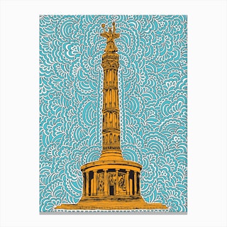 Berlin Siegessaule Canvas Print