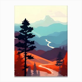 Landscape Painting 2 Canvas Print