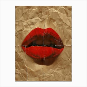 Lips 3 Canvas Print