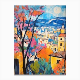 Arezzo Italy 1 Fauvist Painting Canvas Print