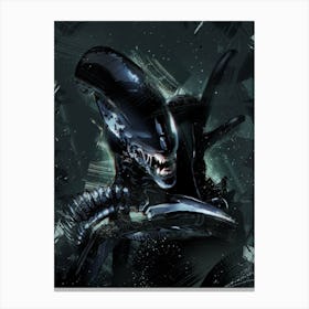 Alien Xenomorph IV Canvas Print