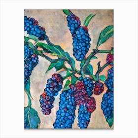 Mulberry 2 Classic Fruit Canvas Print