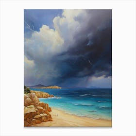 Stormy Seas.18 Canvas Print
