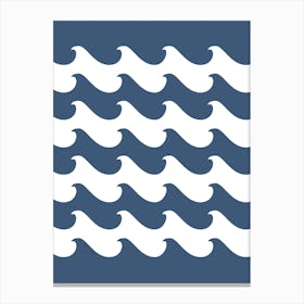 Wave Pattern Canvas Print