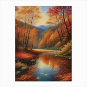 Autumn In The Mountains 3 Canvas Print