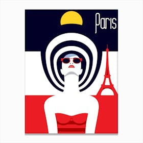 Paris - Stylish Journey Canvas Print