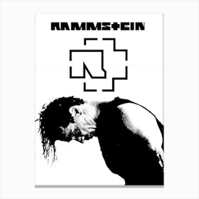 Rammstein 2 Canvas Print