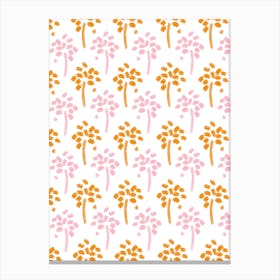 Palm Springs Pattern Canvas Print