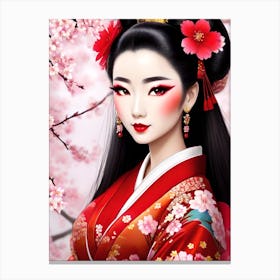 Chinese Girl 12 Canvas Print