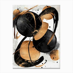 Black And Gold Canvas Print 33 Canvas Print