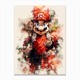 Mario Bros 1 Canvas Print