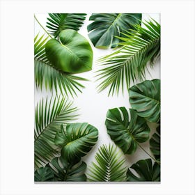 Palm Leaves Canvas Print