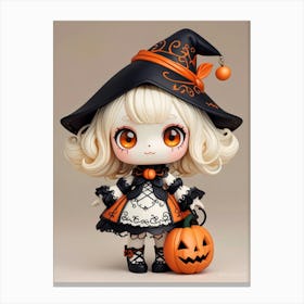 Halloween Witch 9 Canvas Print