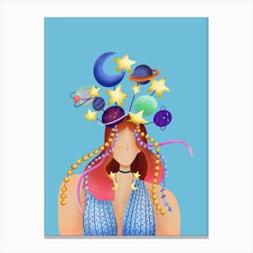 Queen Of The Universe Canvas Print
