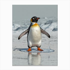 King Penguin Canvas Print