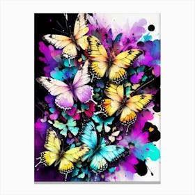 Colorful Butterflies 118 Canvas Print