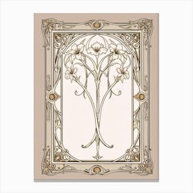 Deco Frame Canvas Print