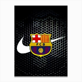 Logo Barcelona Canvas Print