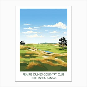 Prairie Dunes Country Club   Hutchinson Kansas 1 Canvas Print