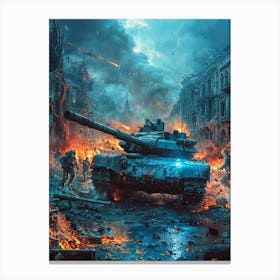 World Of Tanks panzer world war 2 Canvas Print