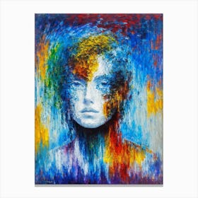 Abstract Painting Canvas Print