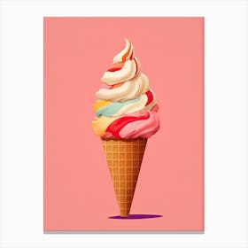 Ice Cream Cone 1 Canvas Print