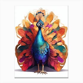 Peacock 3 Canvas Print