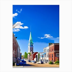 Brockton  Photography Canvas Print