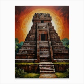 Chichen Itza Canvas Print