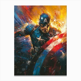 Captain America 09 Canvas Print